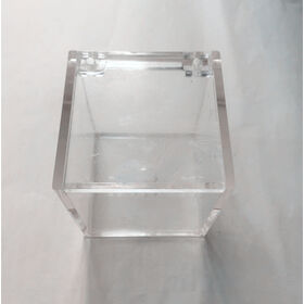Function plastic clear gift Acrylic flip box