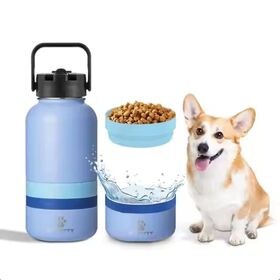 Versatile 3-in-1 Dog Water and Food Bottles & Dispenser for Pets