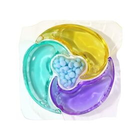 Vente en gros de dosettes de détergent enzymatique parfumées personnalisées de 20 g avec formule de protection des couleurs