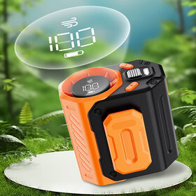 Summer Portable Hang Waist Fan Camping With Usb 5400mAh Rechargeable Air Cooling Device Outdoor Power Bank Work Fan