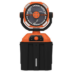 4-hole 6-liter bucket model is very suitable for outdoor spray fan heatstroke prevention desktop atomization fan is suitable