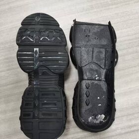 Bahan Baku Granul TPU/TPR Virgin & Recycle Kekerasan 85-95A Hitam dan Natural untuk Cetakan Sol Sepatu
