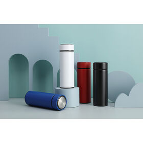 Wholesale Smart Vacuum Flask with LED Temperature Display Double Wall Insulated Stainless Steel Leakproof Car Thermos Bottle