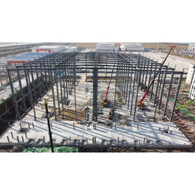 Corrosion-Resistant Steel Warehouse Building - Weather-Proof Industrial Storage Steel Structure