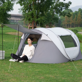 Wholesale Automatic Waterproof Large Space Custom Portable Folding Outdoor Ultra Light Instant Popup Camping Tent