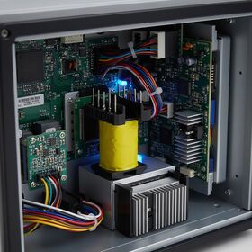Transformator Frekuensi Tinggi Kustom EE16 EE19 Elektronik Daya 12v 24v Transformator Step Down