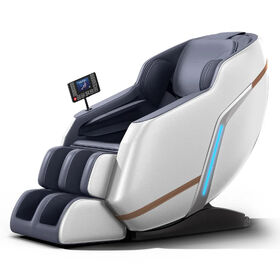 Fauteuil de Massage Électrique Pas Cher Gravité Zéro Corps Entier avec Pression d'Air pour Jambes et Mollets 8D et Rouleau de Mollets