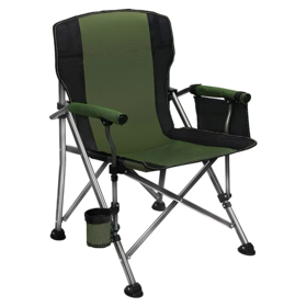Outdoor Portable Folding Camping Chair Cup Holder Storage Bag for Hiking Fishing-Modern Design Outdoor Furniture