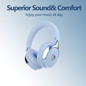 Hybrides kabelloses ANC-Headset mit ENC, kompakte und leichte Bluetooth-Kopfhörer
