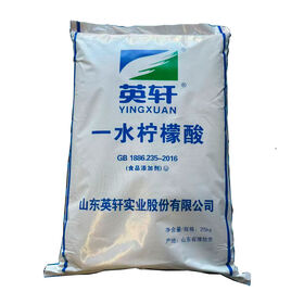 Food Grade Pharmaceutical Grade 5949-29-1 E330 Powder Citric Acid Monohydrate