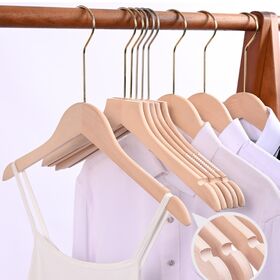 Fabricant de Cintres en Bois de Haute Qualité - Lot de 100 Cintres en Bois - Cintres en Bois pour Vêtements - Fournisseur de Cintres en Bois pour Chemises - Cintres pour Enfants