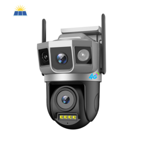 V380 Neue Intelligente Heimnetzwerkkamera SC23-W 6MP WiFi Outdoor CCTV Drahtlose IP-Sicherheits-Bullet-PTZ-Doppelobjektiv 3-Bilder-Kamera