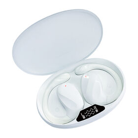 Harga Pabrik Earphone OWS Bluetooth 5.2 Headphone Olahraga TWS Earphone Kait Telinga Tahan Air dengan Casing Pengisi Daya