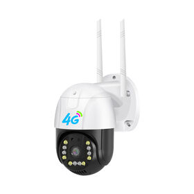 Cámara IP PTZ 4G con Seguimiento Automático V380 Pro, Intercomunicador de Audio Bidireccional, Cámara Domo de 3MP