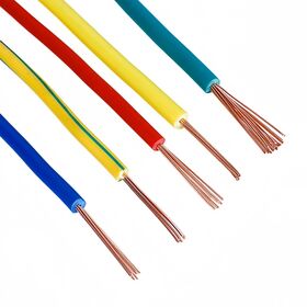 0.5-16mm2 Single Core Stranded Copper Conductor Building Cable 6491B with LSZH Insulation Electrical Earthing Wire