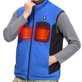 Smart Heating Vest - 5200mAh Battery & 3-Temp Carbon Fiber Warm Tech Perfect for Skiing & Daily Commute CE Certified Winter Wear
