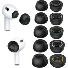 Premium Slow Expanding PU Memory Foam Ear Tip Earplug for Apple AirPods Pro 3 Noise Isolation Ear plugs With Dust Guard Eartip