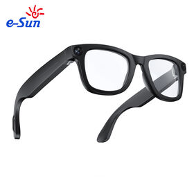 AI Smart Glasses - wifi5/6, 800W Pixel Camera, 32GB Storage, 120H Standby, Anti-Shake & Magnetic Charging,Dual HIFI Bass speakers