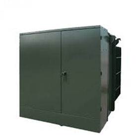 Poste de transformation compact de type américain monté sur socle, poste d'alimentation électrique, armoire de distribution ZGS 6-11/15/33/0.4kV 50-2000kVA