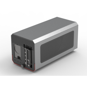 Fabricante OEM Gabinete eGPU Thunderbolt 4 de Alumínio para Estação de Trabalho de Jogos