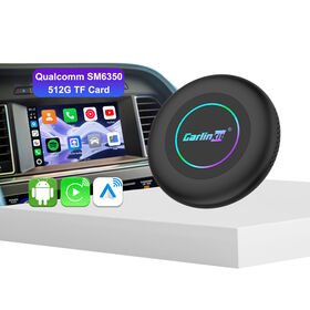 Carlinkit AI Box Android 15 Kabellose Carplay Box Smart SM6350 8GB 128GB Wärmeableitung Car Play Dongle für YouTube
