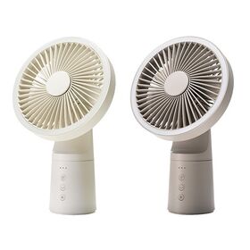 Cooling Desktop Fan with Night Light, 6.0" Portable Table Fan, 4000mAh USB Rechargeable desk fan With Aromatherapy for Office Home