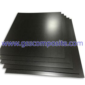Vente en gros d'usine de feuilles et plaques stratifiées en fibre de carbone 3k de 1mm 2mm 3mm 4mm 5mm avec service de fraisage CNC personnalisé selon plan CAD