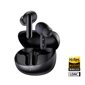 Écouteurs sans fil à double transducteur QCY MeloBuds N60 avec ANC adaptatif 56dB, Bluetooth 6.0, IPX5 étanche, 45H d'autonomie et charge rapide
