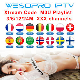 Langganan IPTV Portugis Brasil 1 Tahun Daftar Putar M3u Uji Coba Gratis 24 Jam Panel Reseller Strong 8K Pro Max Cobra Megaott Dino