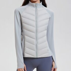 Sports Down Jacket Winter Men's and Women's Outdoor Warm, Lightweight, Slimming, Stand up Collar Down Jacket