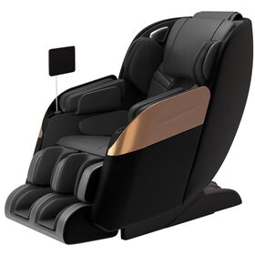 Heated Zero Gravity Massage Chair with Kneading & Extendable Leg Rest for Home Experience