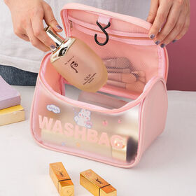 Waterproof Wash Bag Pouch Portable Cosmetic Makeup Storage Bag Clear Toiletry Travel Bag