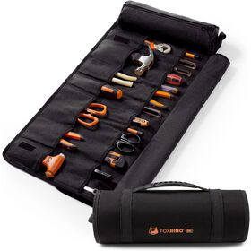 Canvas Roll Pouch case Organizer Heavy Duty Tool Bag for Mechanic