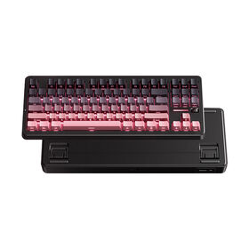 Lieferant Drahtlose, kabelgebundene, Bluetooth-, Tri-Mode-RGB-Hintergrundbeleuchtung, Hot-Swap-fähige mechanische Tastatur, Gaming-Tastatur mit GASKET-Struktur