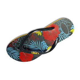 Siebdruck und geprägte Flip-Flops, kundenspezifisch, gute Qualität, hergestellt in Sri Lanka