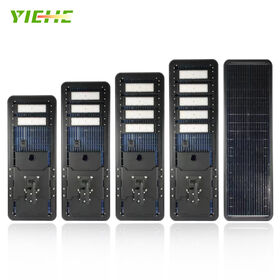 مصباح LED خارجي يعمل بالطاقة الشمسية 60 واط - 120 واط مصابيح أعمدة إنارة الشوارع