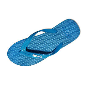 Sandales tongs personnalisées pour hommes avec motif en relief sur la semelle intérieure, qualité supérieure