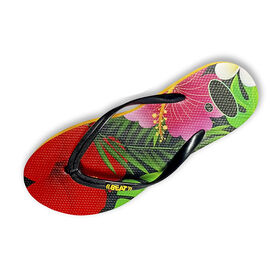 Sandales pour hommes de qualité supérieure avec impression numérique de fleurs et support de personnalisation