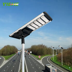 Integrierte Solar-Gartenlampe All-in-One für den Außenbereich mit Solarstrom-LED-Licht
