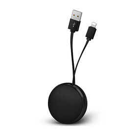 كابل USB مرن Lightning، شحن سريع بشعار مخصص وكابل مزامنة البيانات لهواتف iPhone X و 8 Plus و 7 Plus