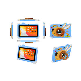 10 Zoll Kinder-Lern-Tablet Android 14 128GB Octa Core Quad Kamera Kindersicherung für Bildung und Unterhaltung