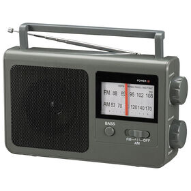Radio analógica AM/FM portátil clásica OEM para oficina en casa