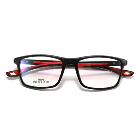 Alta calidad Italia diseño Ce Unisex plástico marco deporte gafas hombres gafas marco
