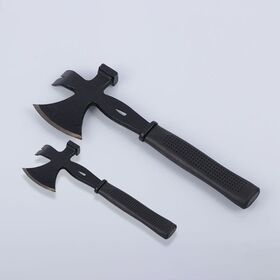 Hâche de viking en acier au carbone fabriquée à la Hâche de viking en acier au carbone fabriquée à la