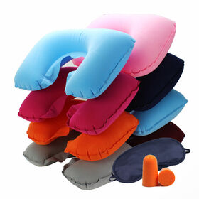 Oreiller de Voyage Ergonomique en Mousse à Mémoire de Forme avec Housse Respirante Certifiée OEKO-TEX pour Soutien de la Nuque et Confort Optimal