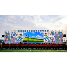 3840Hz High-Refresh | IP65 All-Weather Windproof-Waterproof P4.81 Outdoor LED Rental Display for Open-Air Concerts/Festivals/Trad