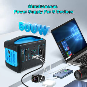 Hot Portable Power Source 500 Watt 12v 110v 220v Outdoor Solar Power Generator for Outdoor