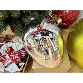 SDE 30 cm großes Osterei, Hängende Dekoration für Osterkörbe, Baumschmuck, Partygeschenke, Zubehör für Zuhause oder Weihnachtsdekoration