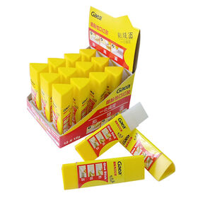 Bâtons de colle triangulaires 12g de haute qualité GAEA, en boîte de présentation