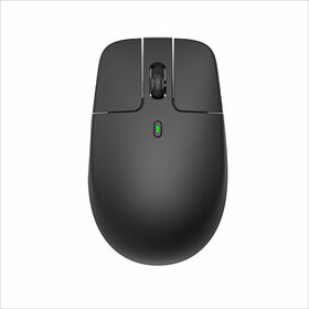 2,4G + Bluetooth, Ergonomische Optik, tragbare Computermaus, USB-Empfänger, leichte Büromaus, schwebende kabellose Maus